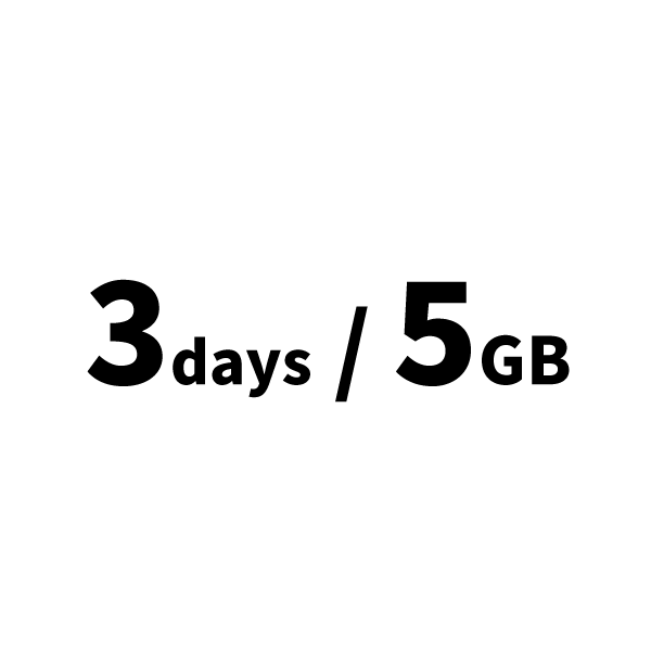 3days/5GB